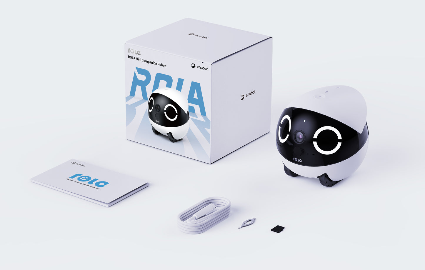 ROLA Mini – Robot compagnon 2K longue autonomie
