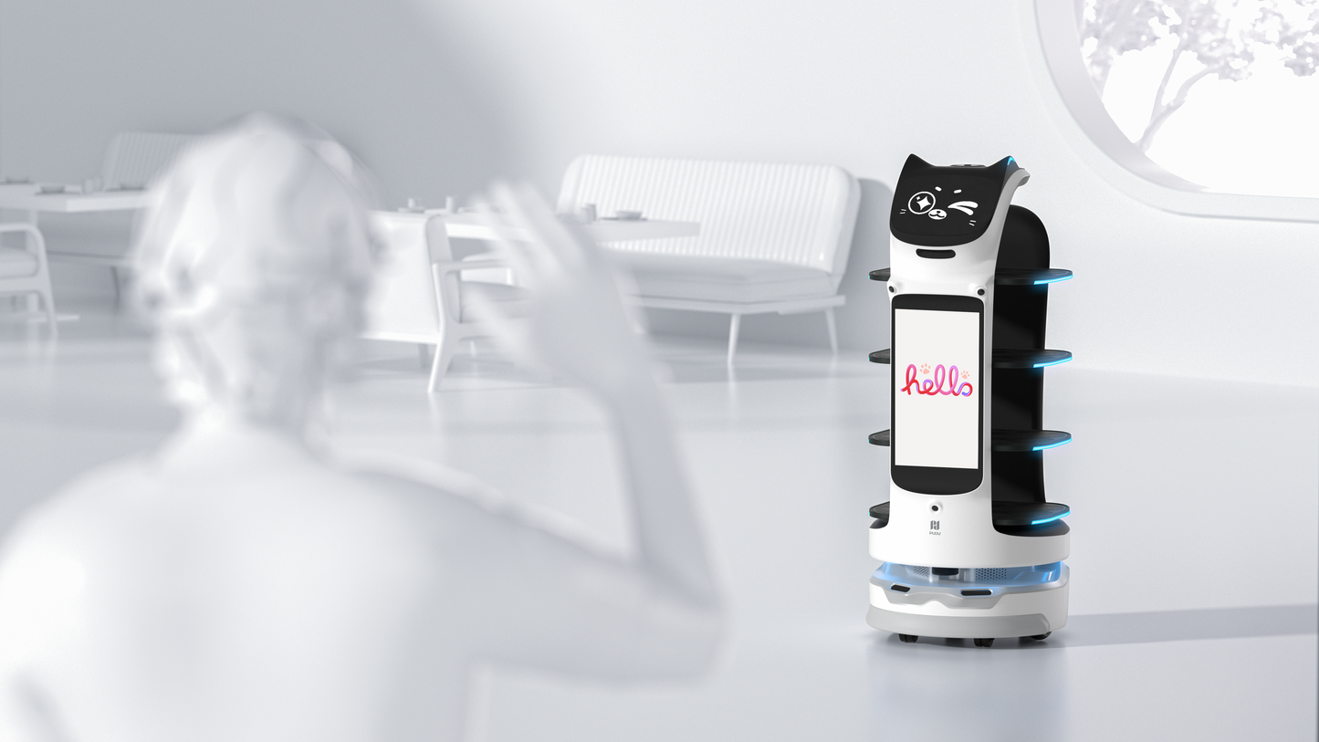 PUDU BELLABOT PRO : Le robot publicitaire et de livraison haut de gamme