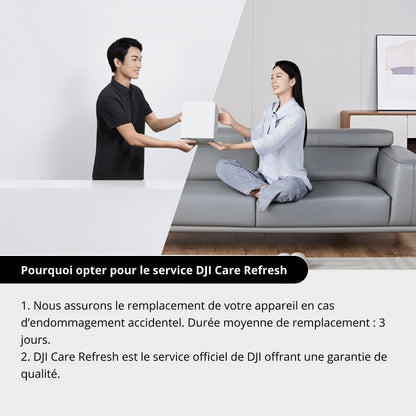 Assurance DJI Care Refresh pour DJI Air 3S