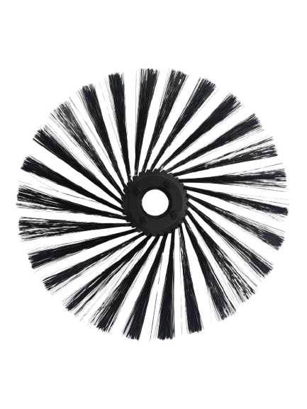 Brosse latérale à poils longs anti-chute pour Pudu CC1