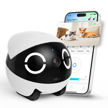 ROLA Mini – Robot compagnon 2K longue autonomie