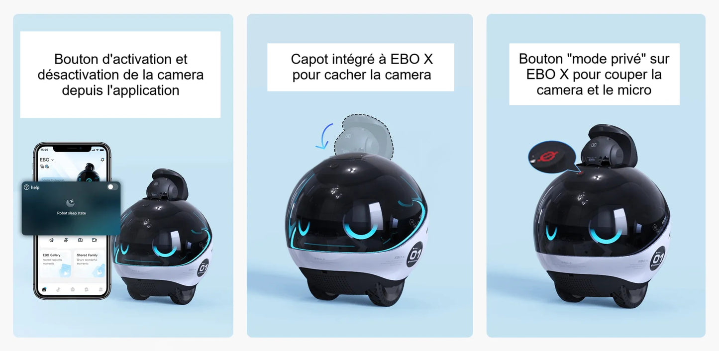 ENABOT - EBO X, Robot familial avec IA