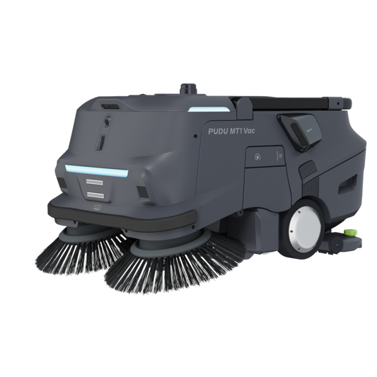 PUDU MT1 VAC : un robot de nettoyage professionnel combinant balayage et aspiration