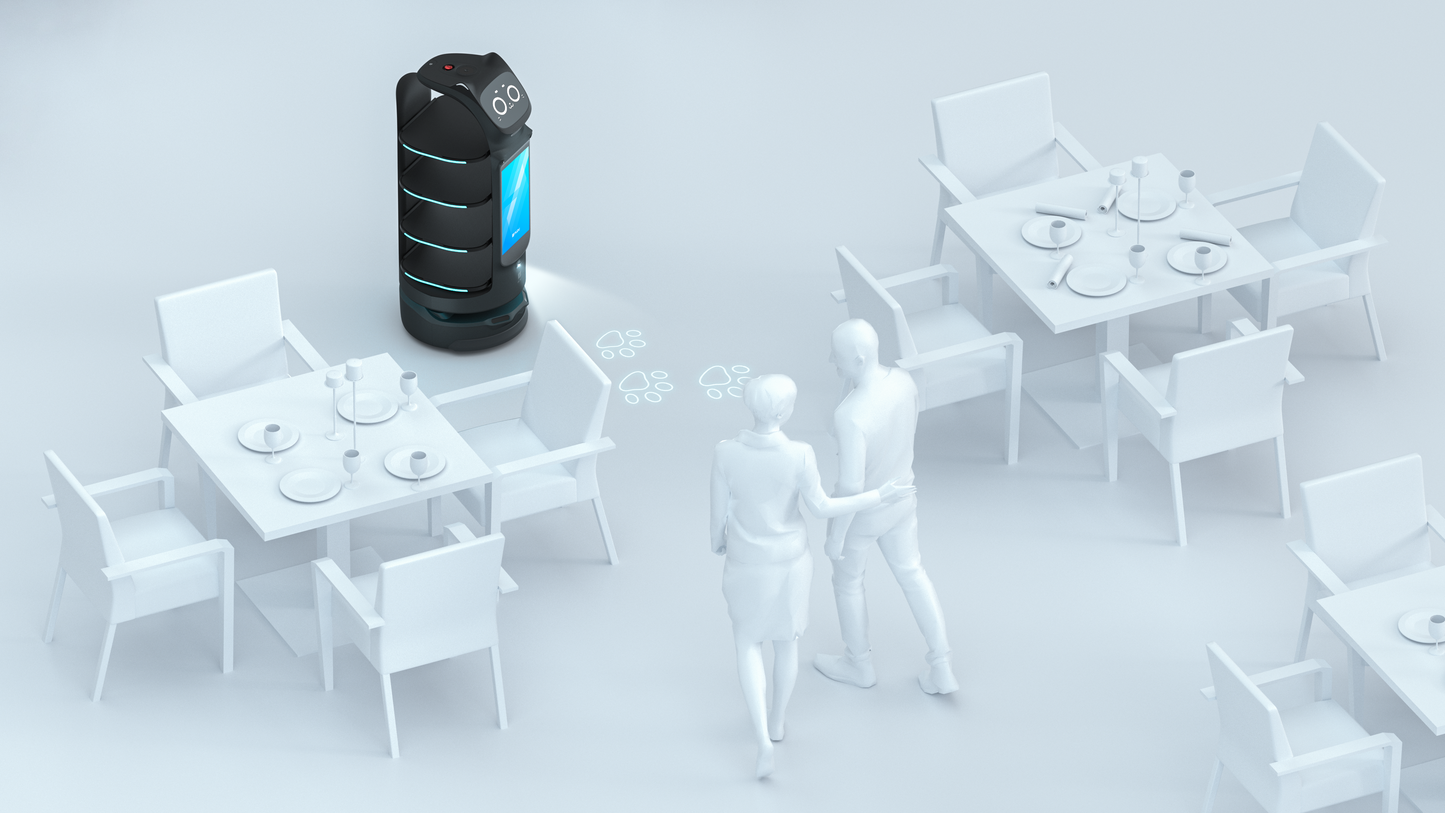 PUDU BELLABOT PRO : Le robot publicitaire et de livraison haut de gamme