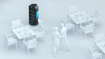 PUDU BELLABOT PRO : Le robot publicitaire et de livraison haut de gamme